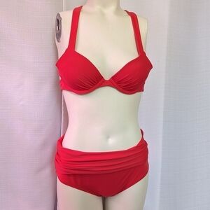 Aerie Convertible Bottom Bikini (M) and‎ Push Up Top (34B)